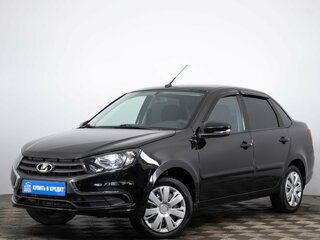 2021 Lada (ВАЗ) Granta I Рестайлинг, чёрный, 869000 рублей, вид 3