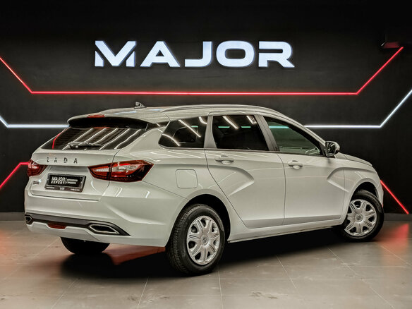 2024 Lada (ВАЗ) Vesta SW I Рестайлинг (NG), белый, 1299000 рублей - вид 4