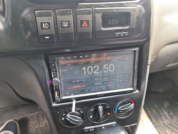 2004 Kia Spectra I Рестайлинг 2, синий, 120000 рублей - вид 9