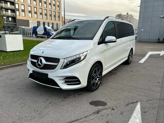 2019 Mercedes-Benz V-Класс Long 250 d длинный III (W447) Рестайлинг, белый, 6700000 рублей, вид 3