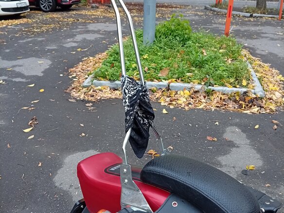 2001 Yamaha XVS400 Drag Star, красный, 380000 рублей - вид 6