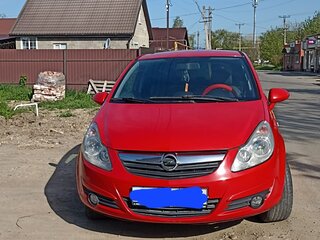 2008 Opel Corsa D, красный, 399999 рублей, вид 1