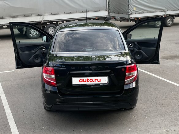 2023 Lada (ВАЗ) Granta Euro-2 I Рестайлинг, чёрный, 610000 рублей - вид 5