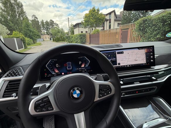 2025 BMW X6 30d III (G06) Рестайлинг, серый - вид 12