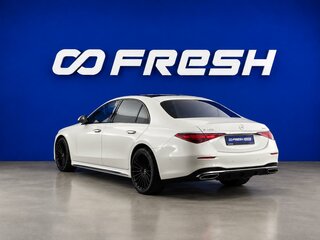 2021 Mercedes-Benz S-Класс 450 Long 4MATIC VII (W223), белый, 8299999 рублей, вид 2