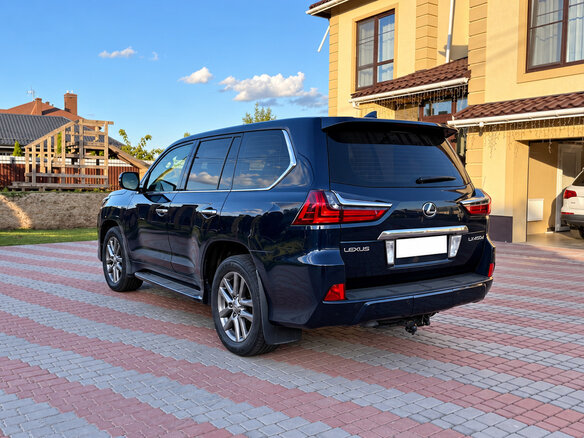 2015 Lexus LX 450d III Рестайлинг 2, синий, 5750000 рублей - вид 5