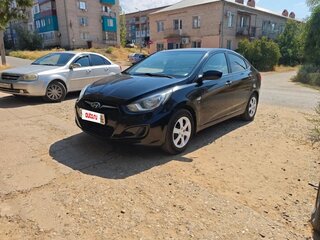 2014 Hyundai Solaris I, чёрный, 920000 рублей, вид 1