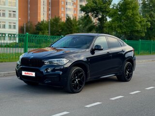 2017 BMW X6 30d II (F16), чёрный, 3900000 рублей, вид 1