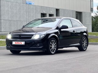 2010 Opel Astra GTC H Рестайлинг, чёрный, 590000 рублей, вид 2
