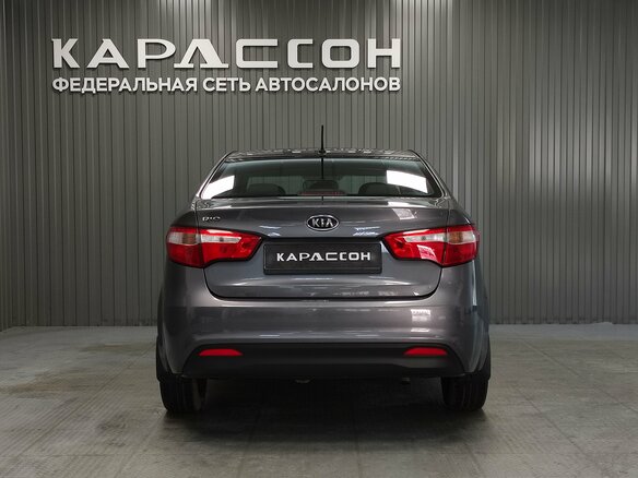 2012 Kia Rio 4-speed III, серый, 897000 рублей - вид 3