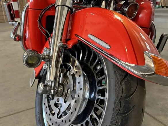 2012 Harley-Davidson Electra Glide, оранжевый, 880000 рублей - вид 9