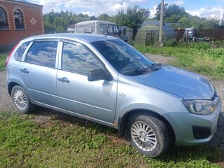2014 Lada (ВАЗ) Kalina II, голубой, 320000 рублей, вид 2
