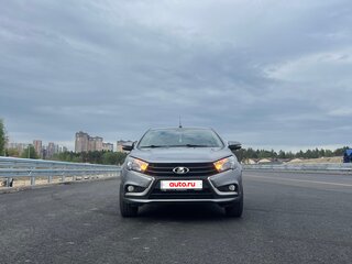2020 Lada (ВАЗ) Vesta I, серый, 1100000 рублей, вид 2