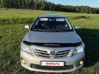 2012 Toyota Corolla X (E140, E150) Рестайлинг, серебристый, 1100000 рублей, вид 2
