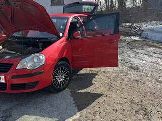 2008 Volkswagen Polo IV Рестайлинг, красный, 510000 рублей, вид 1