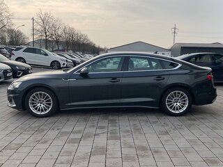 2022 Audi A5 Sportback 35 TFSI II (F5) Рестайлинг, чёрный, 3067600 рублей, вид 5