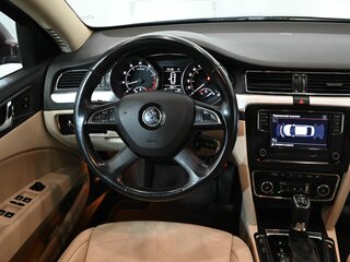 2014 Skoda Superb II Рестайлинг, фиолетовый, 950000 рублей, вид 4