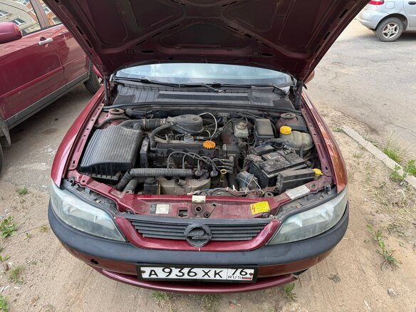 1997 Opel Vectra B, красный - вид 9