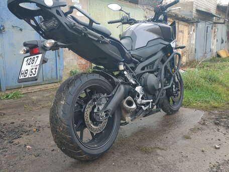 2016 Yamaha MT-09 Tracer (FJ-09), серый, 800000 рублей, вид 3