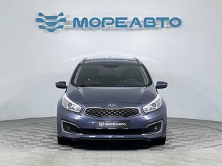 2017 Kia Ceed II Рестайлинг, синий, 1290000 рублей, вид 2