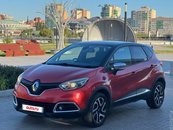 2015 Renault Captur I, красный, 999000 рублей