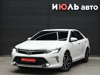 2017 Toyota Camry VII (XV50) Рестайлинг 2, белый, 2550000 рублей, вид 1