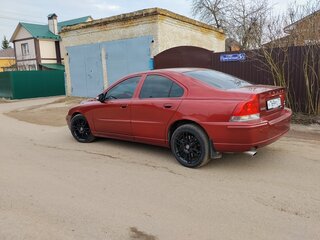 2008 Volvo S60 I Рестайлинг, красный, 550000 рублей, вид 4