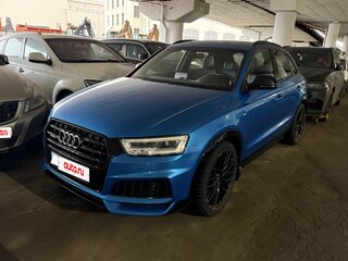 2018 Audi Q3 I (8U) Рестайлинг, голубой, 1995000 рублей, вид 1