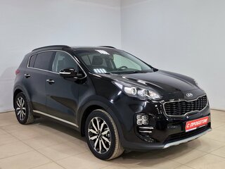 2018 Kia Sportage IV Рестайлинг, чёрный, 2220000 рублей, вид 3