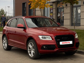2013 Audi Q5 I (8R) Рестайлинг, красный, 1980000 рублей, вид 1