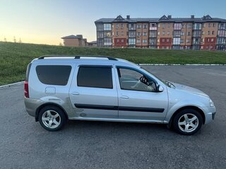 2012 Lada (ВАЗ) Largus I, серебристый, 600000 рублей, вид 3