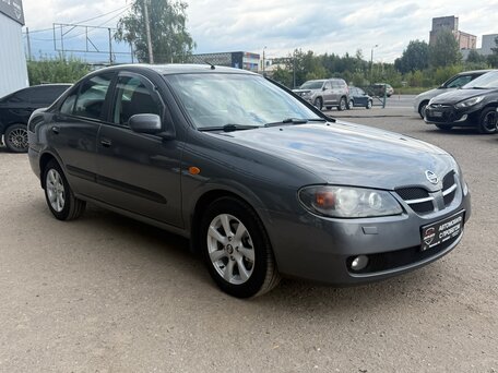 2003 Nissan Almera II (N16) Рестайлинг, серый, 485000 рублей, вид 2