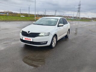 2017 Skoda Rapid I Рестайлинг, белый, 740000 рублей, вид 1