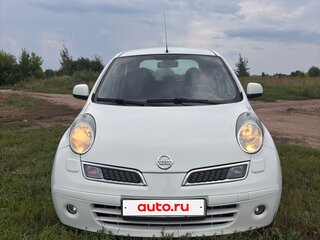 2010 Nissan Micra III (K12), белый, 700000 рублей, вид 1
