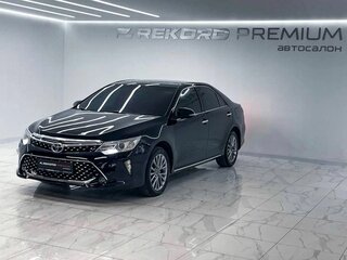2014 Toyota Camry VII (XV50), чёрный, 1750000 рублей, вид 2