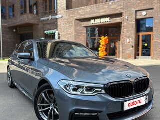 2017 BMW 5 серии 520d xDrive VII (G30/G31/G38), серый, 3099000 рублей, вид 2