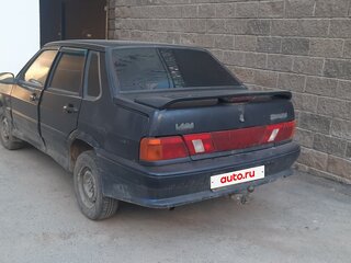2007 Lada (ВАЗ) 2115, чёрный, 75000 рублей, вид 3