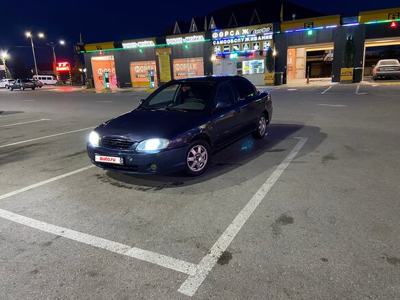2006 Kia Spectra I Рестайлинг 2, синий, 199000 рублей - вид 3