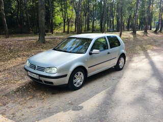 2002 Volkswagen Golf IV, серебристый, 300000 рублей, вид 1