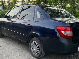 2014 Lada (ВАЗ) Granta I, синий, 202000 рублей, вид 4