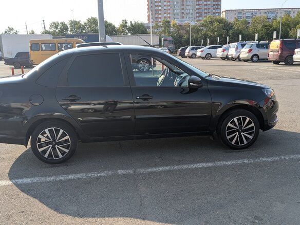 2019 Lada (ВАЗ) Granta I Рестайлинг, чёрный, 680000 рублей - вид 5