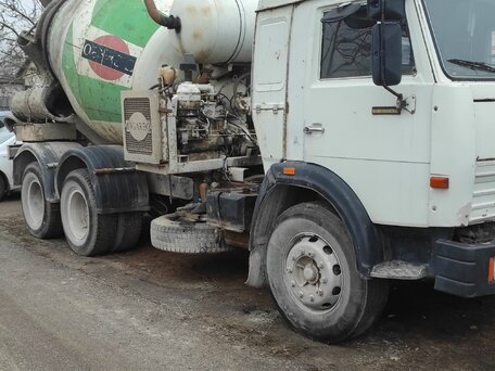 2001 КамАЗ Автобетоносмеситель, белый, 960000 рублей, вид 2