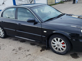 2008 Hyundai Sonata ТагАЗ IV (EF) Рестайлинг, чёрный, 315000 рублей, вид 3