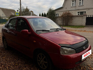 2006 Lada (ВАЗ) Kalina I, красный, 181000 рублей, вид 2