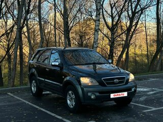 2004 Kia Sorento 4-speed I, чёрный, 495000 рублей, вид 2