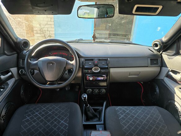 2009 Lada (ВАЗ) Priora I, серый, 250000 рублей - вид 11