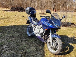 2004 Yamaha FZ6, синий, 385000 рублей, вид 4