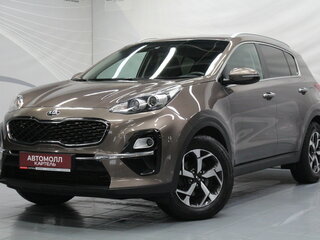2018 Kia Sportage IV Рестайлинг, коричневый, 1709000 рублей, вид 1