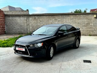 2012 Mitsubishi Lancer X Рестайлинг, чёрный, 750000 рублей, вид 1