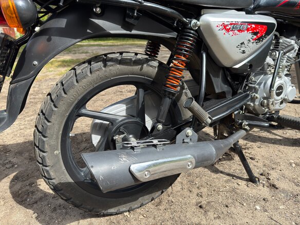 2016 Bajaj Boxer BM 150X, чёрный, 100000 рублей - вид 6